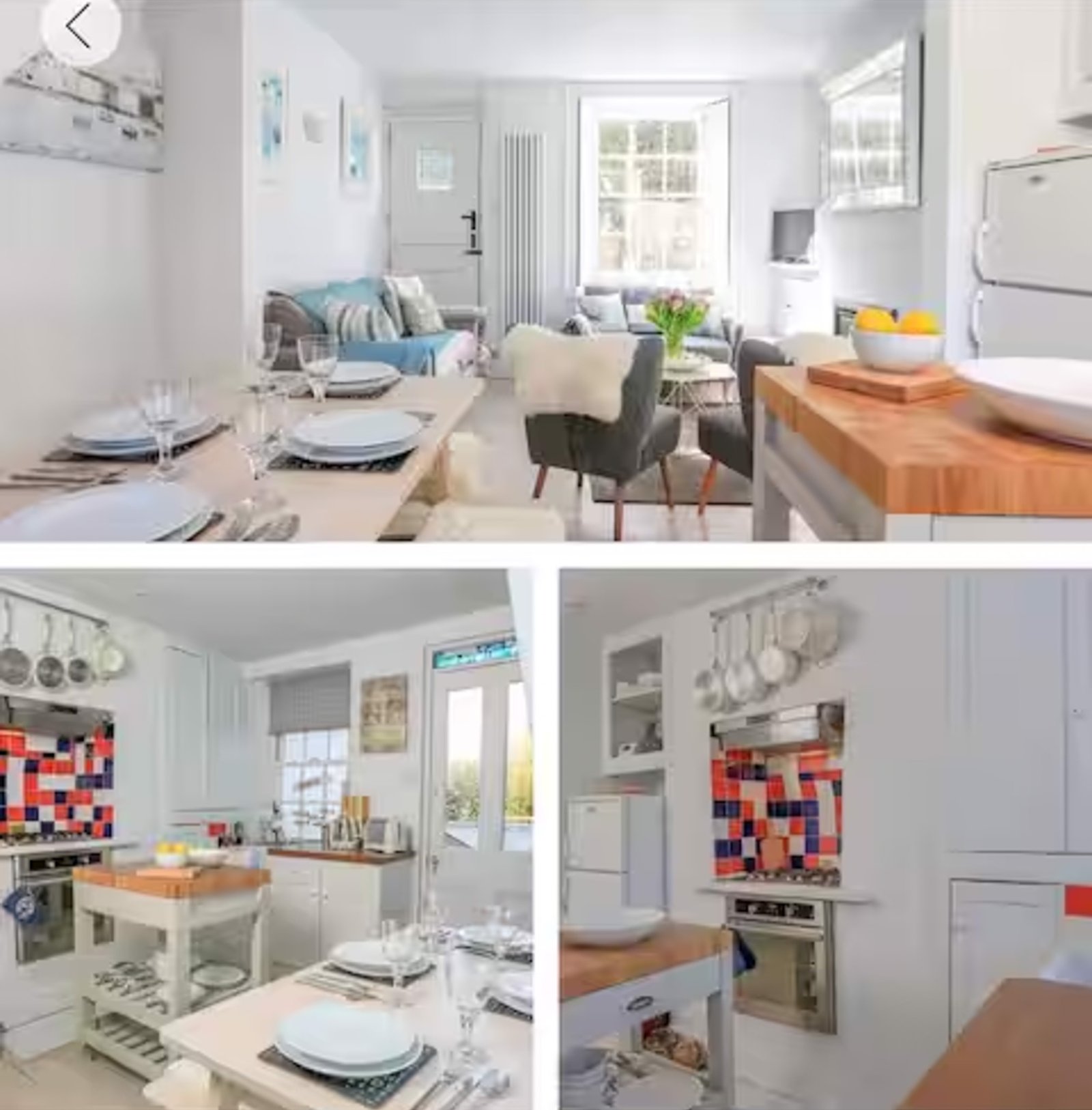 Ginn Cottage living space