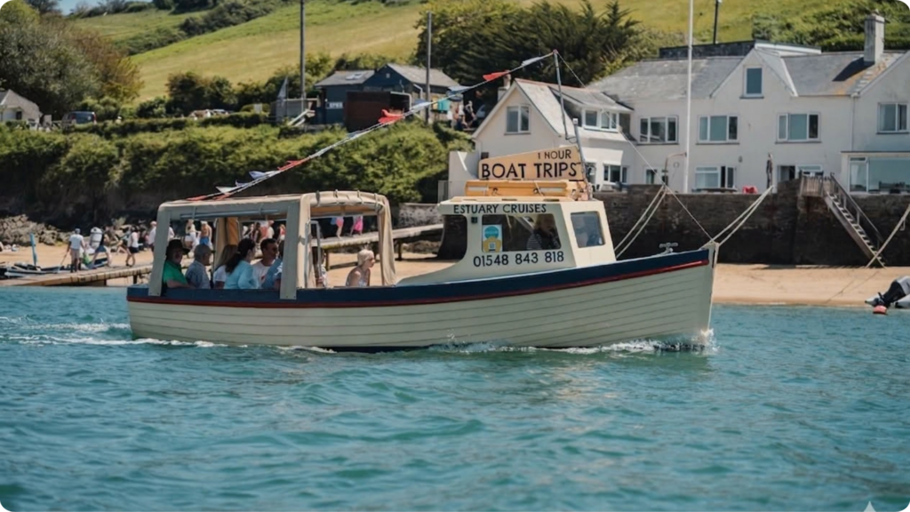 Passenger boat offering Salcombe estuary cruises and boat trips